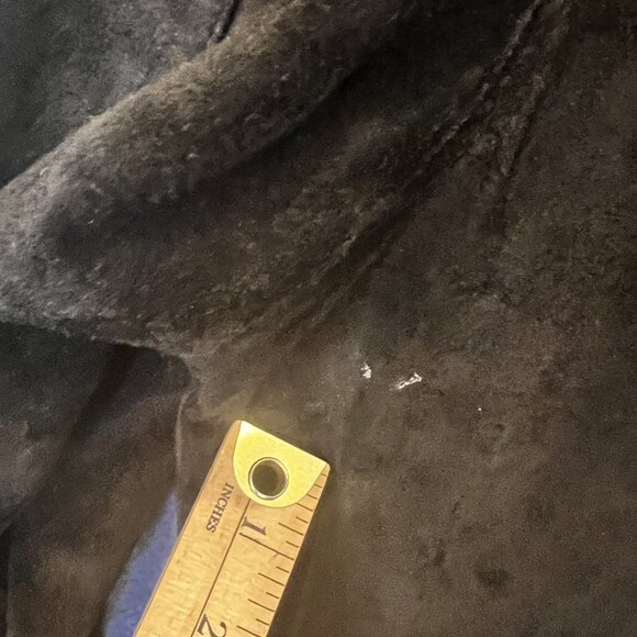 Croft & Barrow Mens Large Jacket Suede Button Front Pockets Casual Shacket - Picture 8 of 11